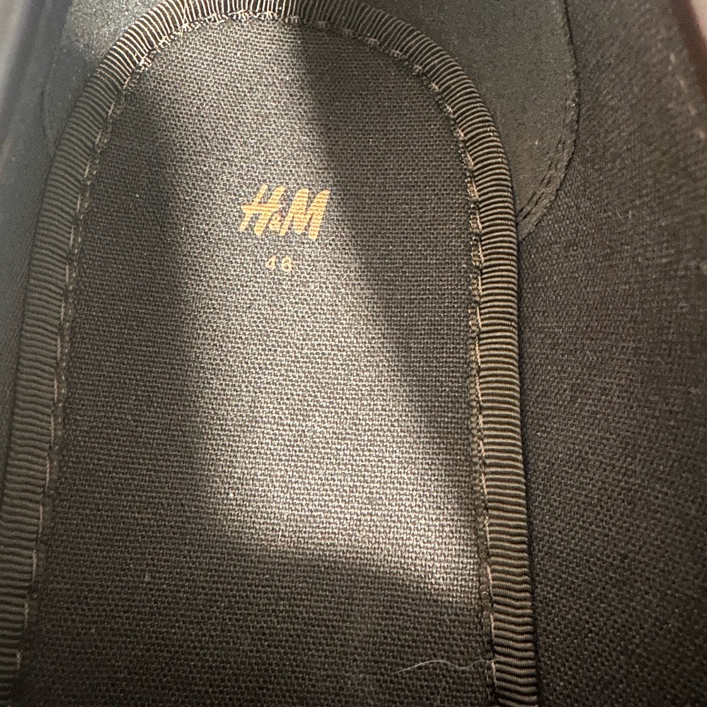 H&M Men's Dark Brown Slip-On Loafers - Picture 5 of 6